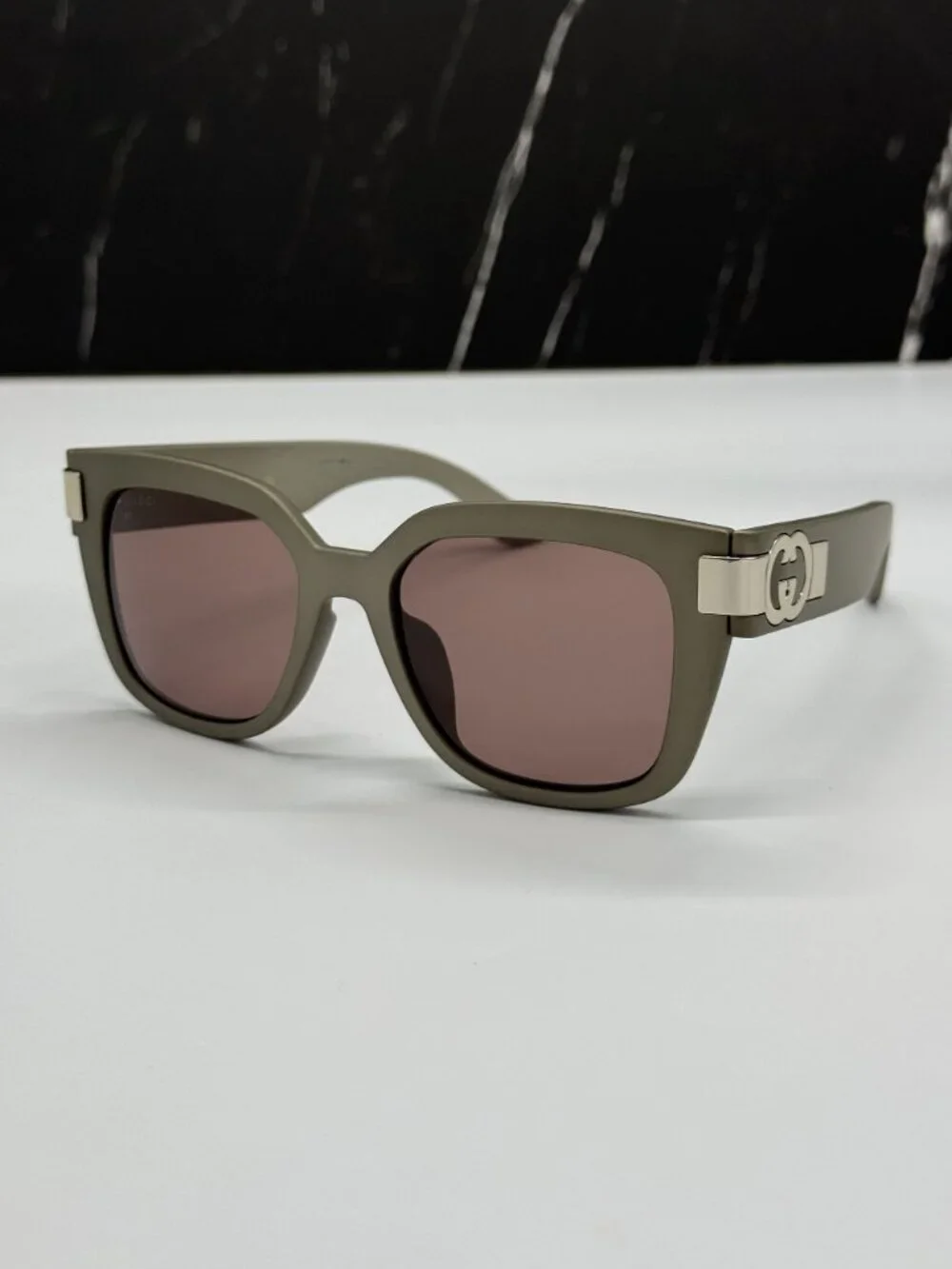 NEW GUCCI GG1690SK 003 GRAY WOMEN SUNGLASSES